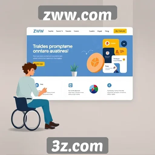 Acessibilidade e design do site zww.com impulsionam a experiência do usuário